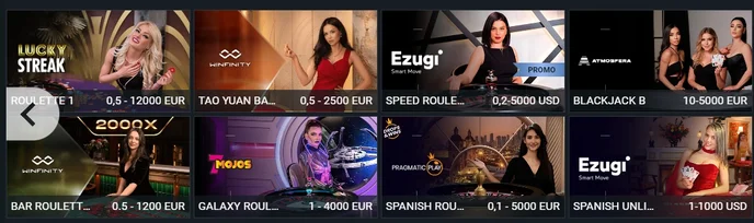 Melbet Live Casino