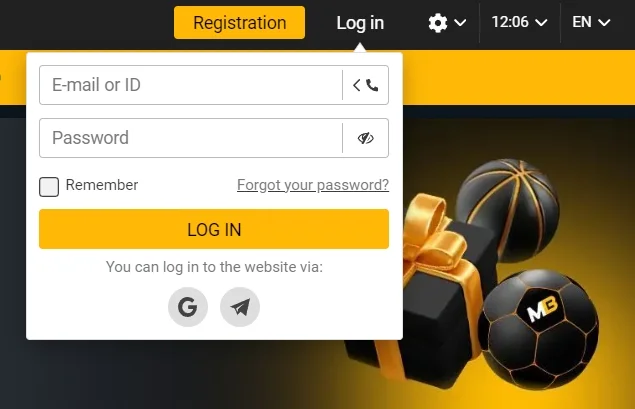 Melbet Login