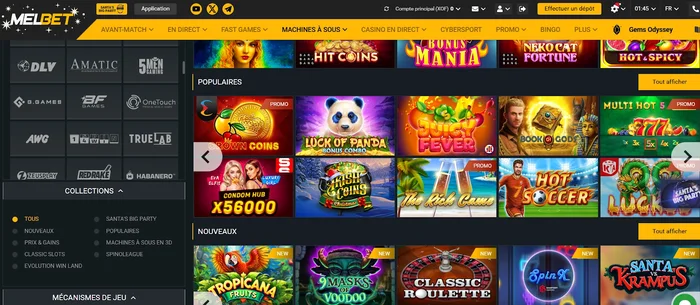Casino en ligne Melbet