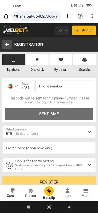 Download Melbet et on Android